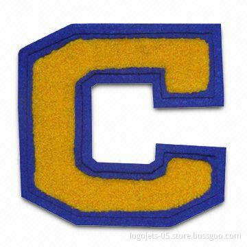 Customized Chenille Patch, Customized Sizes Accepted